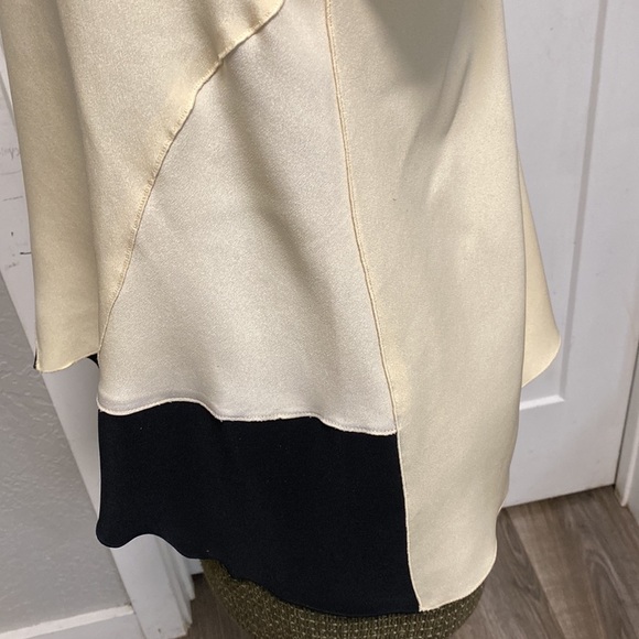 DEREK LAM SETA SILK BLOUSE 6 - Picture 8 of 16